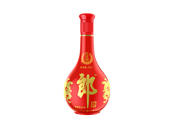大庆红花郎红十郎酒回收