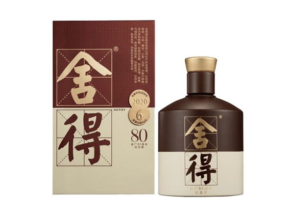 大庆舍得酒回收品味·舍得（建厂80周年纪念版）