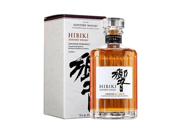 大庆回收响威士忌Hibiki和风醇韵響响牌12年17年21年樱花限量版宾三得利洋酒