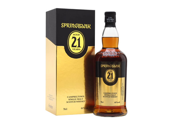 大庆SpringBank云顶21年威士忌回收苏格兰单一麦芽威士忌700ml进口洋酒收购