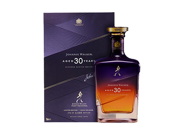 大庆Johnnie Walker尊尼获加30年回收尊尼获加威士忌紫金臻选750ml礼盒装洋酒收购约翰走路中国限量版