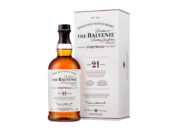 大庆回收百富威士忌21年波特桶陈酿The Balvenie Portwood Single百富洋酒收购