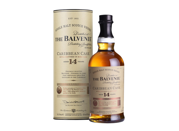 大庆百富14年回收百富威士忌加勒比桶陈酿The Balvenie Caribbean Cask洋酒上门收购