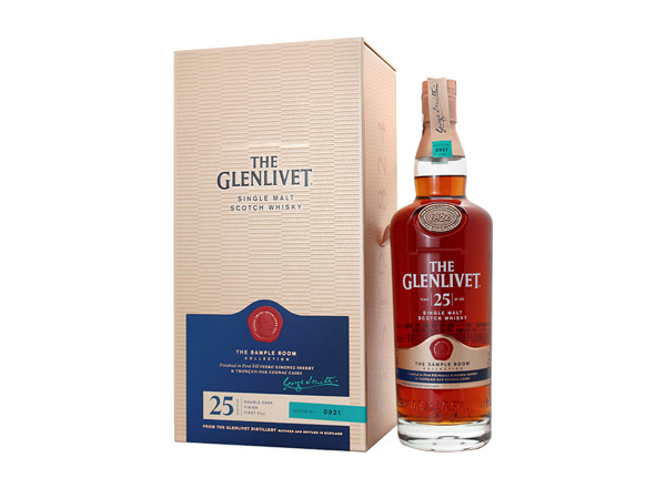 大庆The Glenlivet回收格兰威特25年苏格兰单一麦芽威士忌陈酿风味创造系列